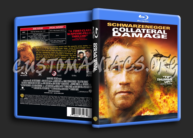 Collateral Damage blu-ray cover