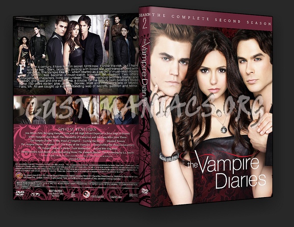 The Vampire Diaries Season 2 dvd cover