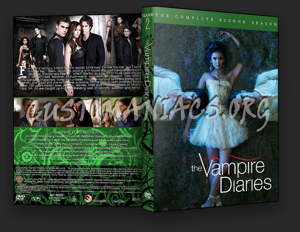 The Vampire Diaries Season 2 dvd cover