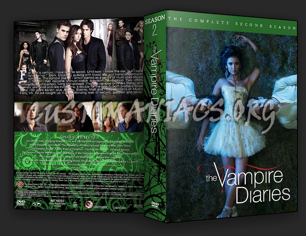 The Vampire Diaries Season 2 dvd cover