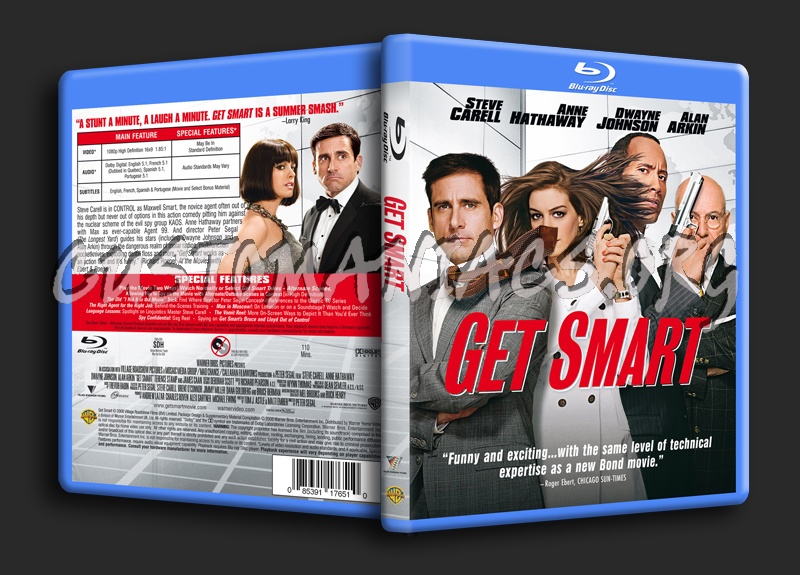 Get Smart blu-ray cover
