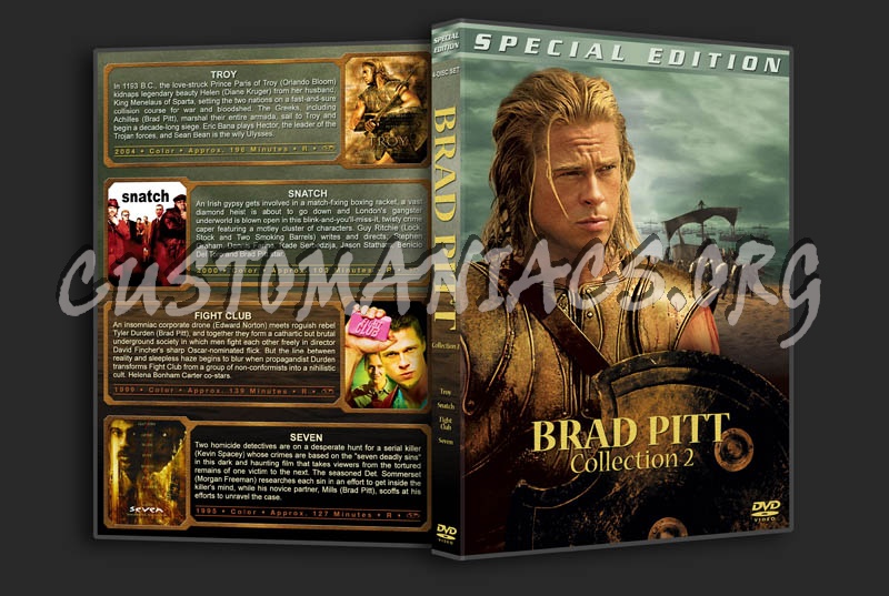Brad Pitt - Collection 2 dvd cover