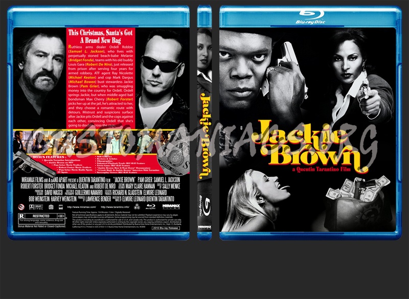 Jackie Brown blu-ray cover