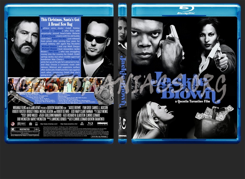 Jackie Brown blu-ray cover