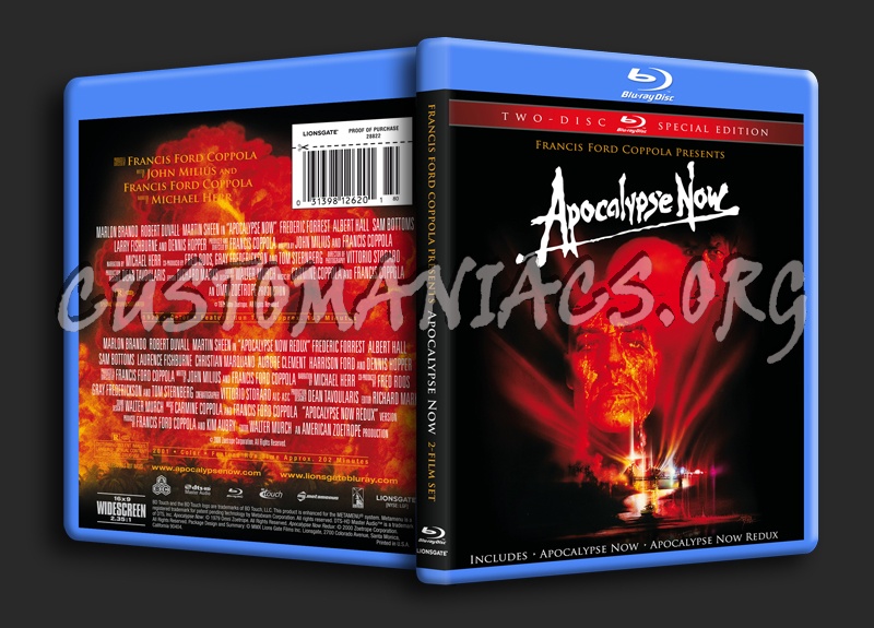 Apocalypse Now blu-ray cover
