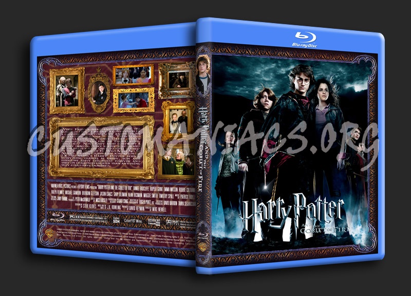 Harry Potter And The Goblet Of Fire blu-ray cover