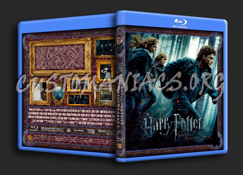 Harry Potter And The Deathly Hallows Part 1 blu-ray cover