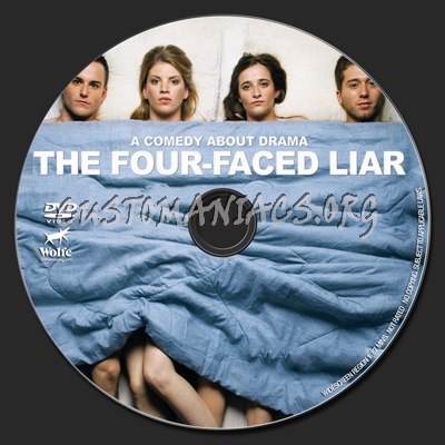 The Four Faced Liar dvd label