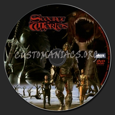 The Scourge of Worlds: A Dungeons & Dragons Adventure dvd label