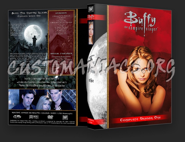 Buffy Complete Season 1-7 dvd cover