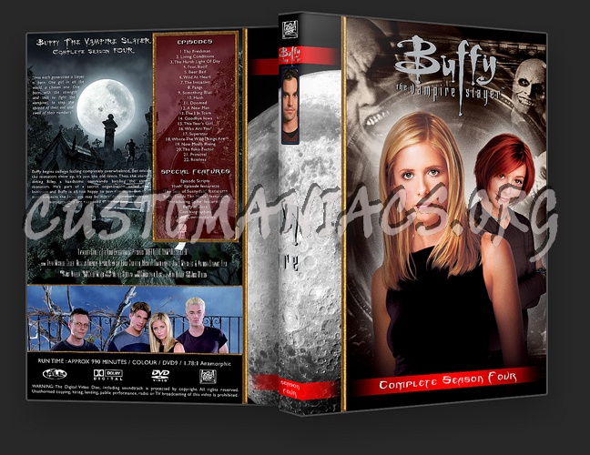 Buffy Complete Season 1-7 dvd cover