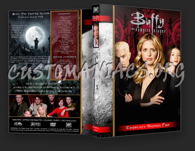 Buffy Complete Season 1-7 dvd cover