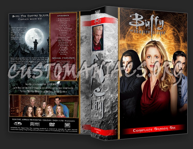 Buffy Complete Season 1-7 dvd cover