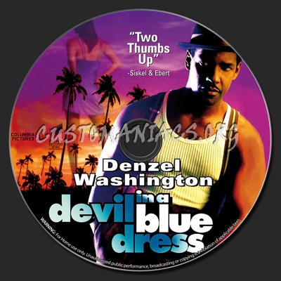 Devil in a Blue Dress dvd label