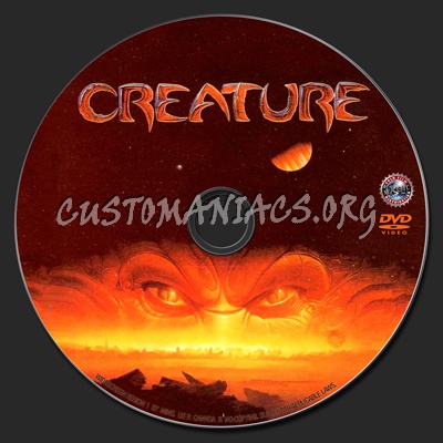 Creature dvd label