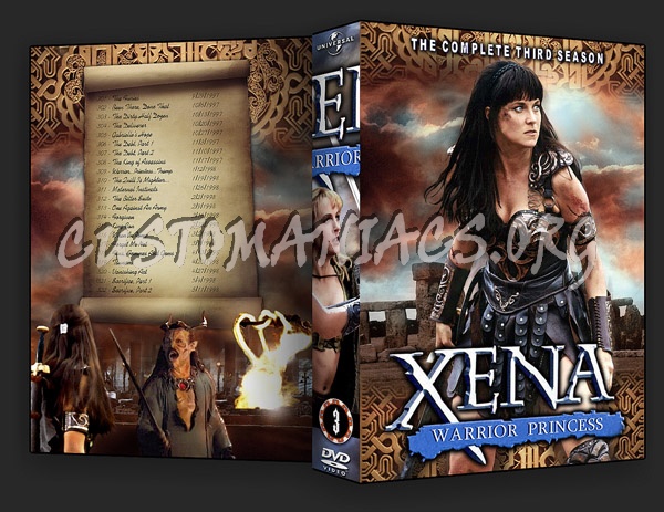 Xena - Warrior Princess dvd cover