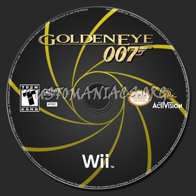 GoldenEye 007 Reloaded dvd label - DVD Covers & Labels by