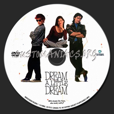 Dream a Little Dream dvd label