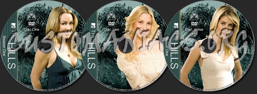 The Hills - TV Collection dvd label