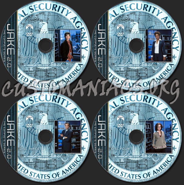 Jake 2.0 - TV Collection dvd label