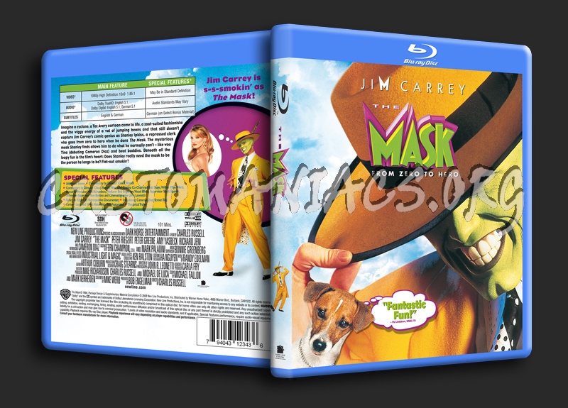 The Mask blu-ray cover
