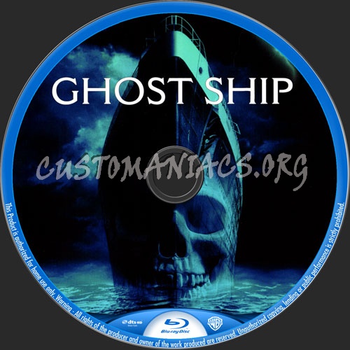 Ghost Ship blu-ray label