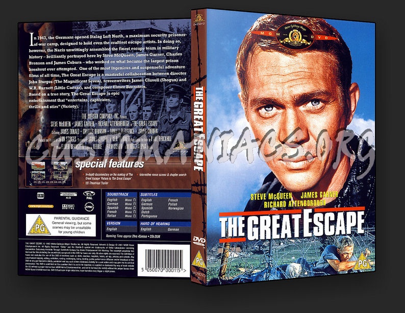 The Great Escape dvd cover