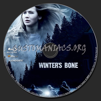 Winters Bone blu-ray label