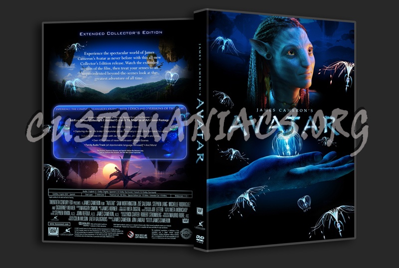 Avatar (Extended Edition) dvd cover