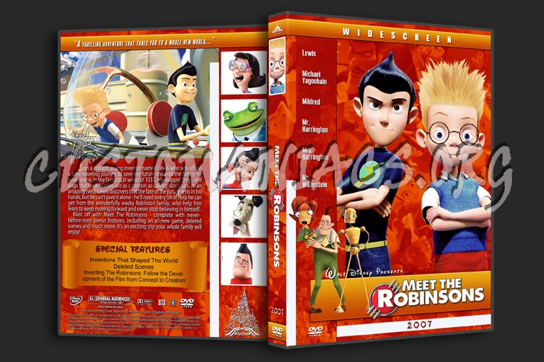 Meet the Robinsons - 2007 dvd cover
