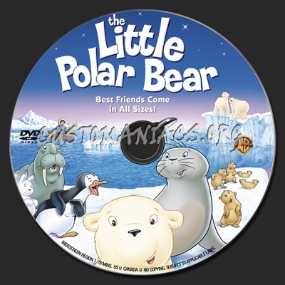 Little Polar Bear (2002) dvd label
