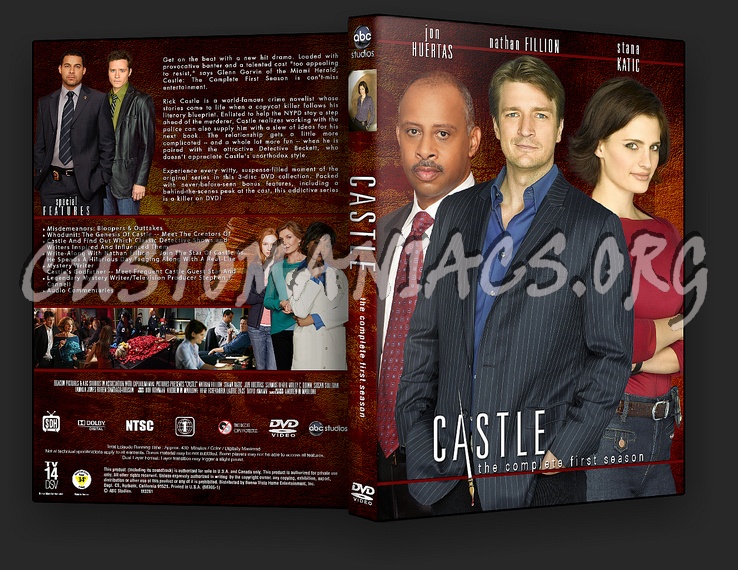 Castle Season 1 dvd cover