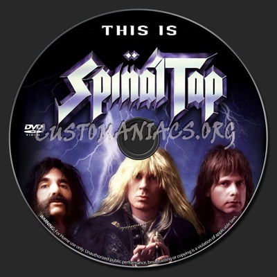 This is Spinal Tap dvd label