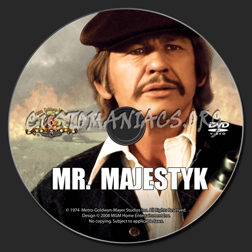 Mr Majestyk dvd label