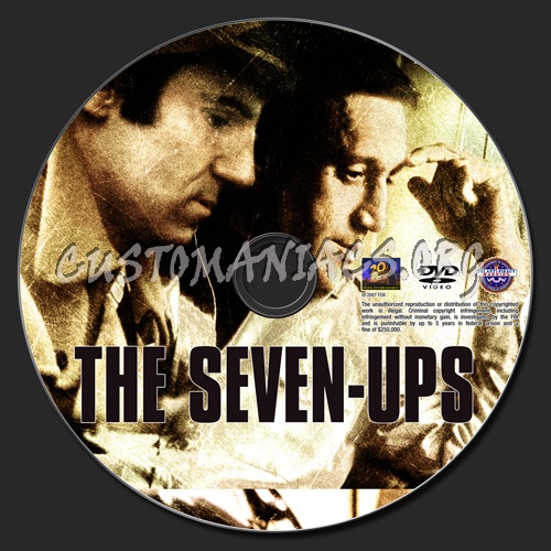 The Seven-Ups dvd label