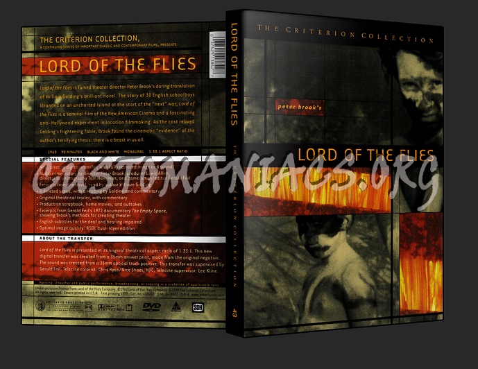 043 - Lord of the Flies dvd cover