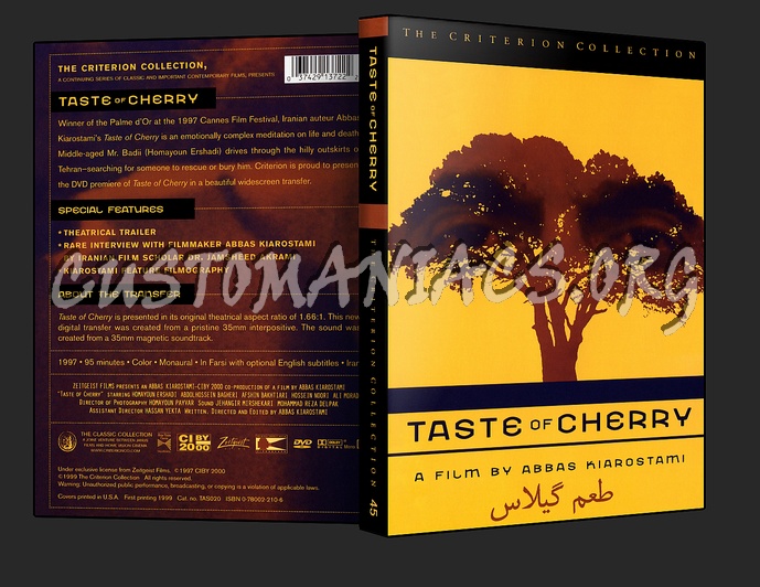 045 - Taste of Cherry dvd cover