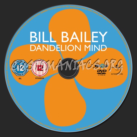 Bill Bailey Dandelion Mind dvd label