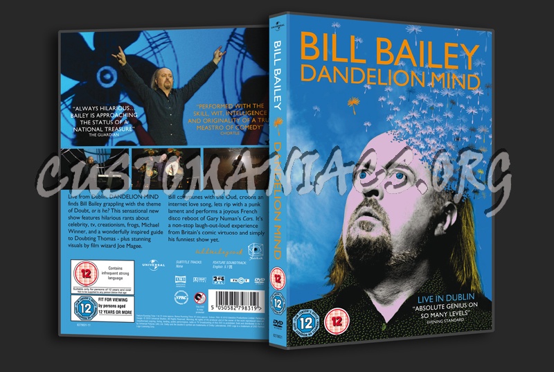 Bill Bailey Dandelion Mind dvd cover