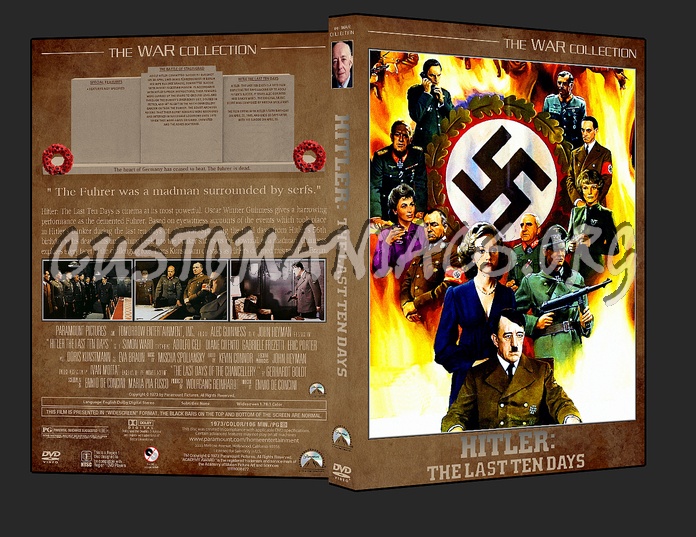 War Collection Hitler The Last Ten Days dvd cover