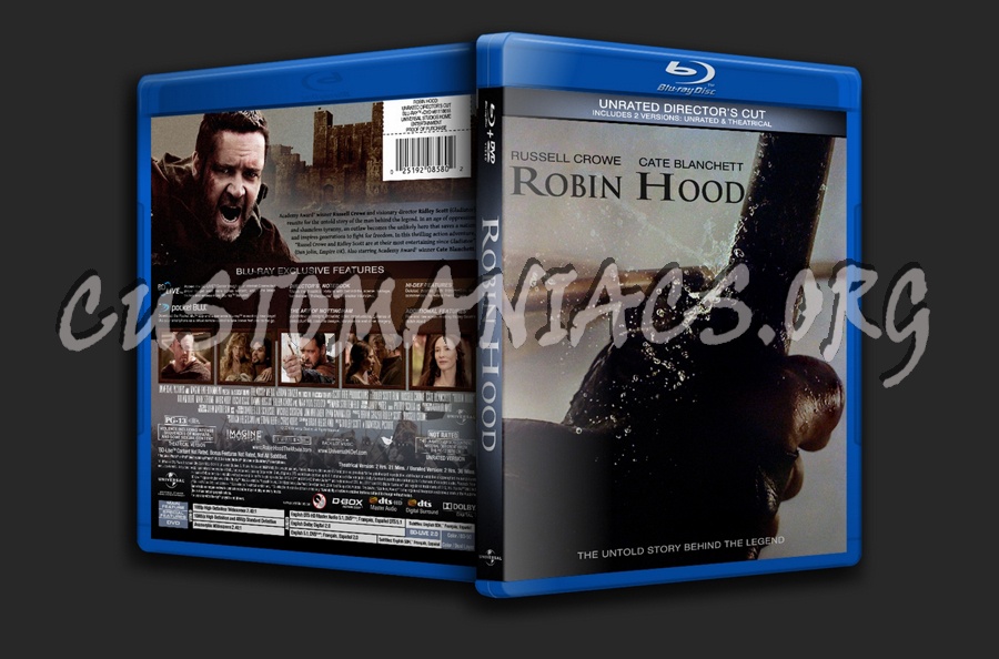 Robin Hood blu-ray cover