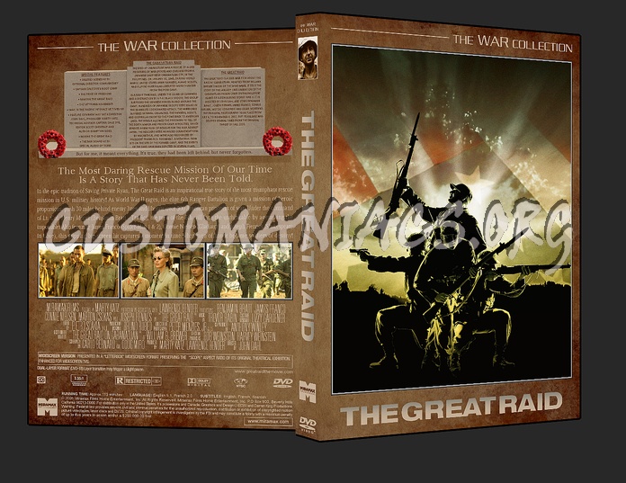 War Collection The Great Raid dvd cover