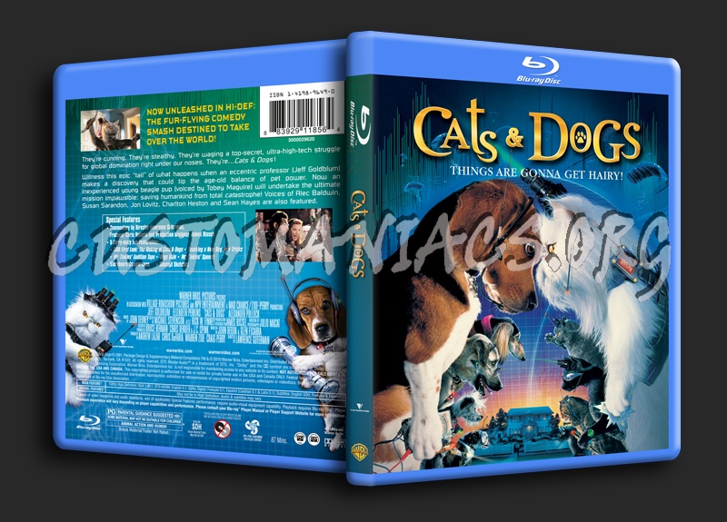 Cats & Dogs blu-ray cover