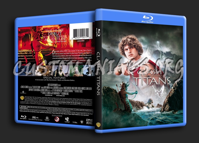 Clash of the Titans (1981) blu-ray cover