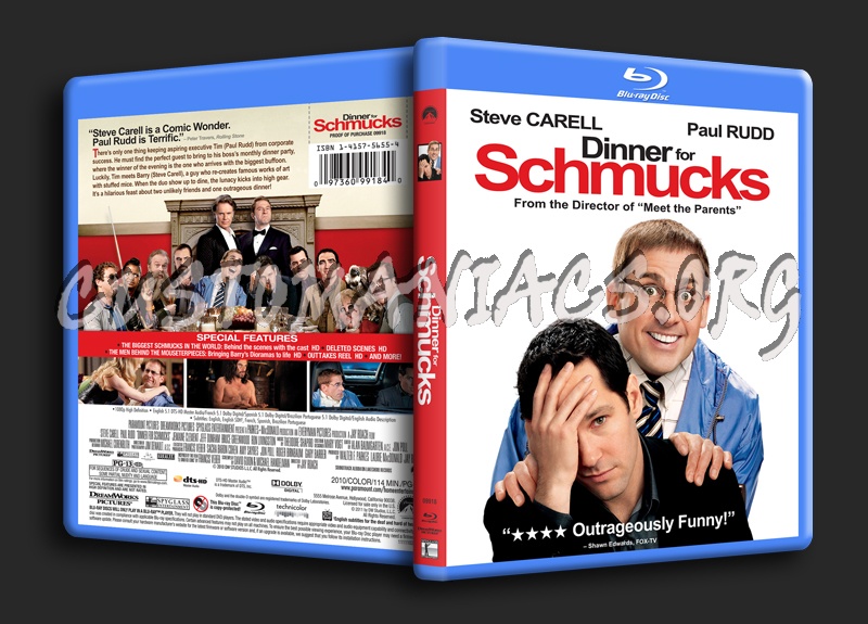 Dinner For Schmucks blu-ray cover