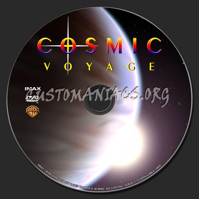 Cosmic Voyage dvd label