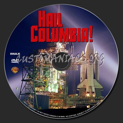 Hail Columbia dvd label