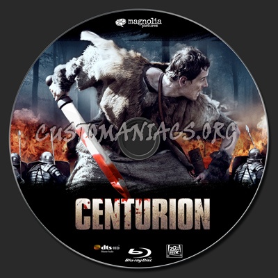 Centurion blu-ray label