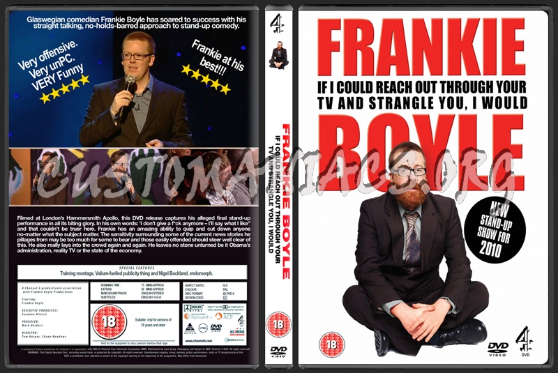 Frankie Boyle If I Could Reach Out Through Your TV And Strangle You I Would dvd cover