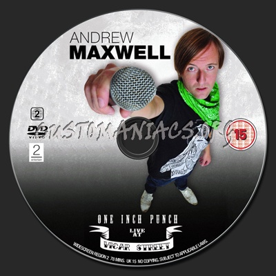 Andrew Maxwell One Inch Punch dvd label